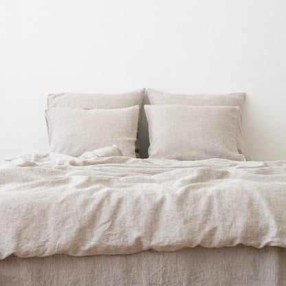 LinenMe Standard Pillow Case Set of 2 Wheat