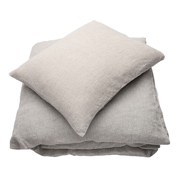 LinenMe Standard Pillow Case Set of 2 Wheat
