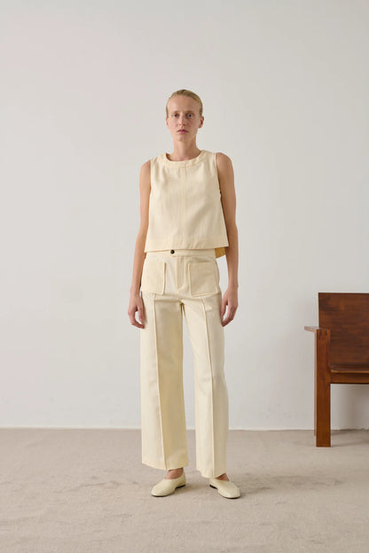 Soeur Pampa Blouse Creme-Soeur-Thistle Hill