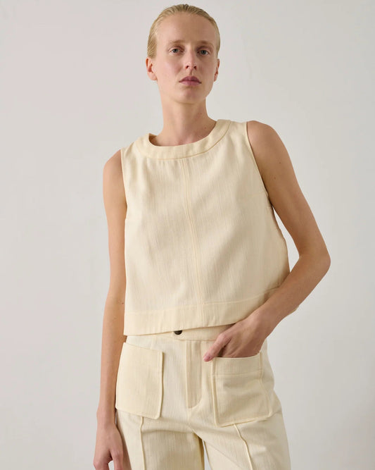 Soeur Pampa Blouse Creme-Soeur-Thistle Hill