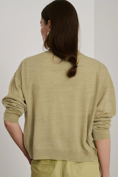 Soeur Idem Cardigan Mottled Sage-Soeur-Thistle Hill