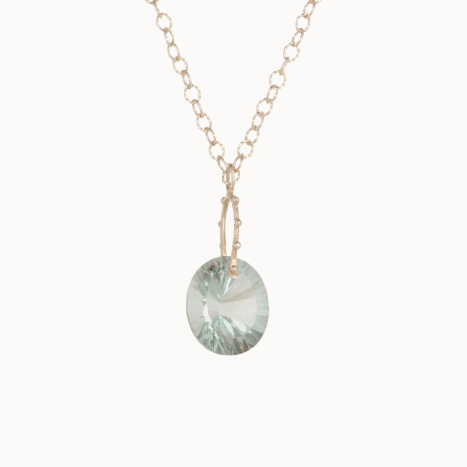 5 Octobre Green Amethyst Necklace-5 Octobre-Thistle Hill