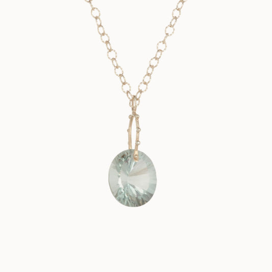 5 Octobre Green Amethyst Necklace-5 Octobre-Thistle Hill