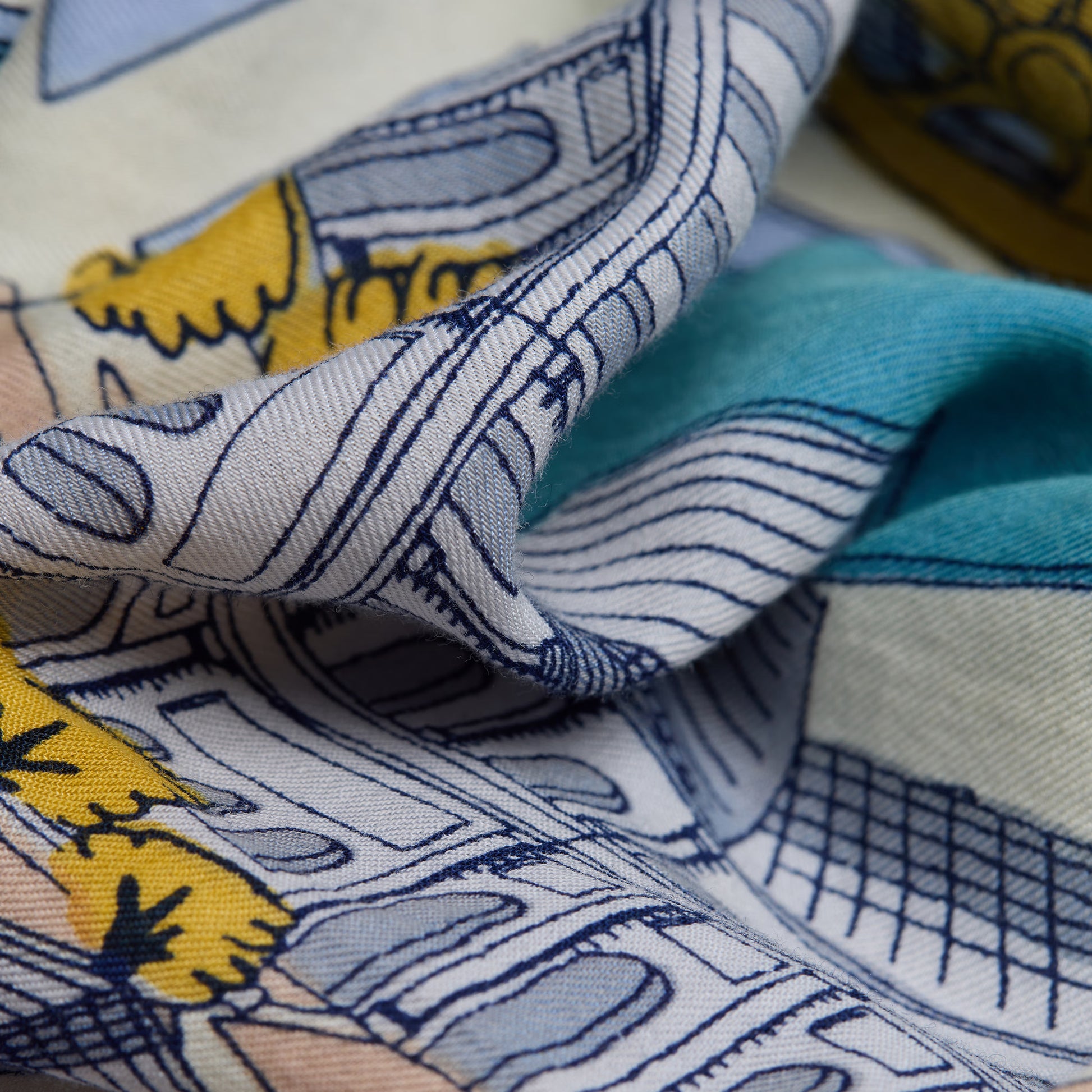 Inoui Editions Scarf 100 Rome Grey-Inoui Editions-Thistle Hill