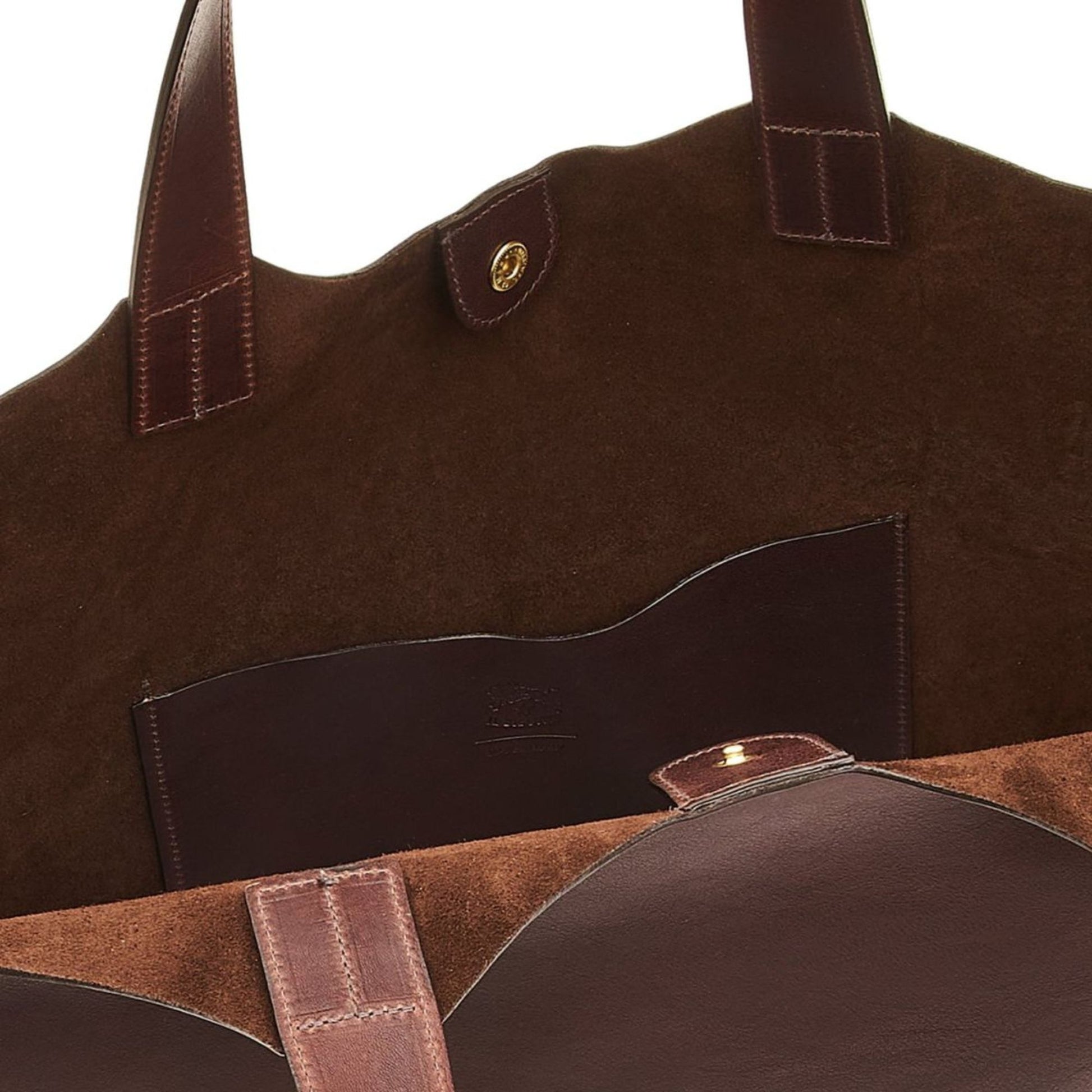 Il Bisonte Le Laudi Shoulder Bag in Vintage Leather Coffee-Il Bisonte-Thistle Hill