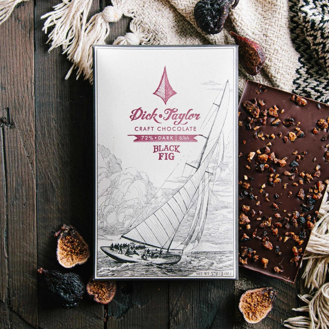 Dick Taylor Black Fig 72% Dark Chocolate-Dick Taylor-Thistle Hill