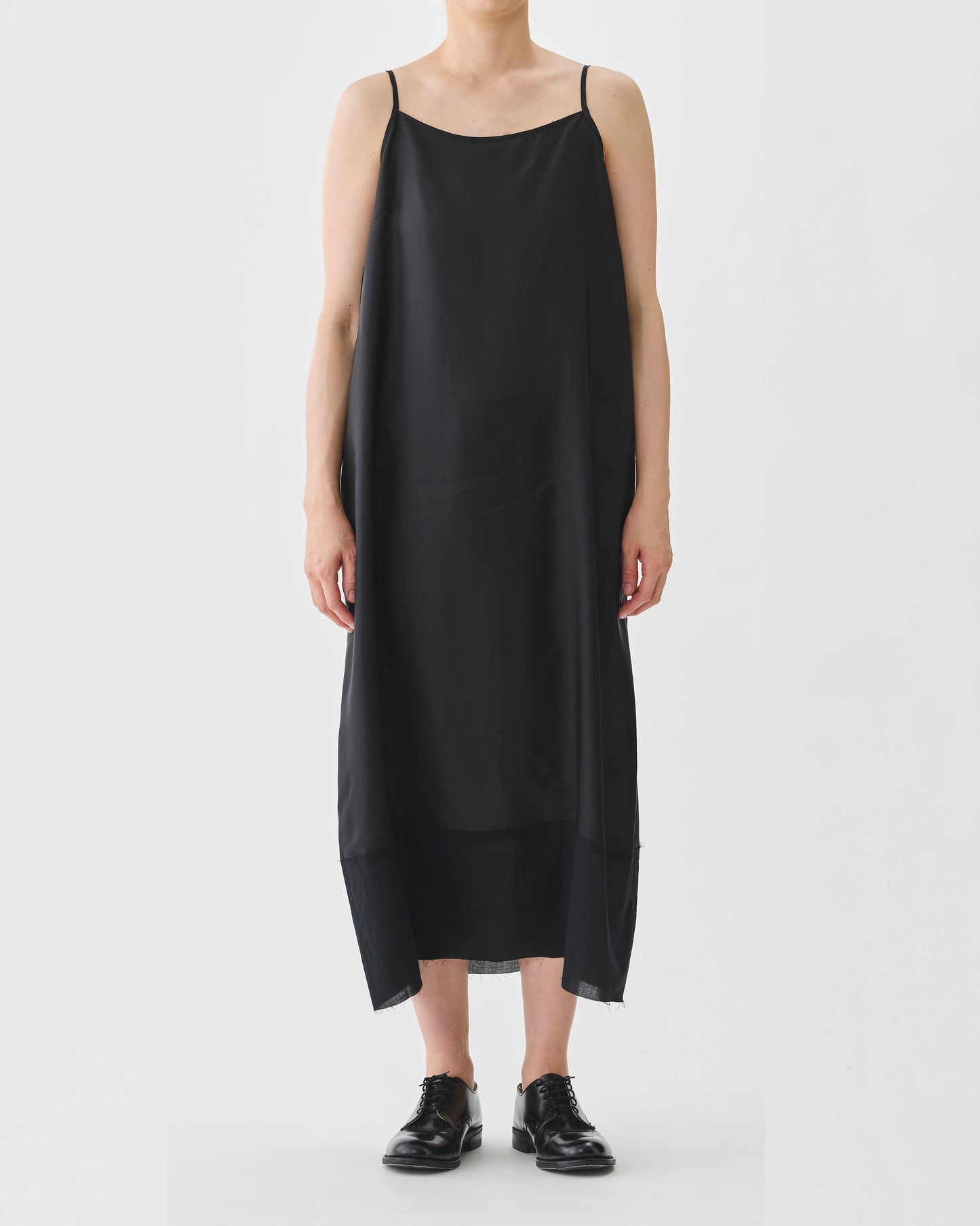 Pas de Calais Cupro Slip Under Dress Black-Pas De Calais-Thistle Hill