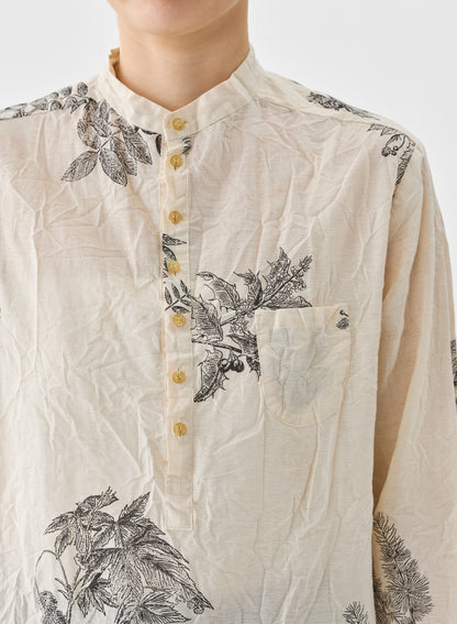 Pas de Calais Freinds of the Forest Print Blouse Natural-Pas De Calais-Thistle Hill