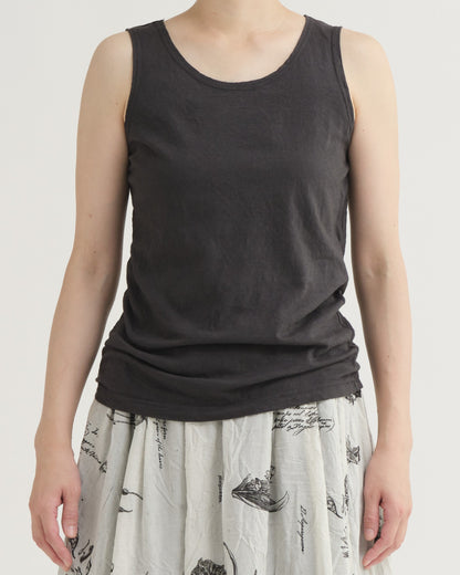 Pas De Calais Classic Jersey Tanktop Charcoal-Pas De Calais-Thistle Hill