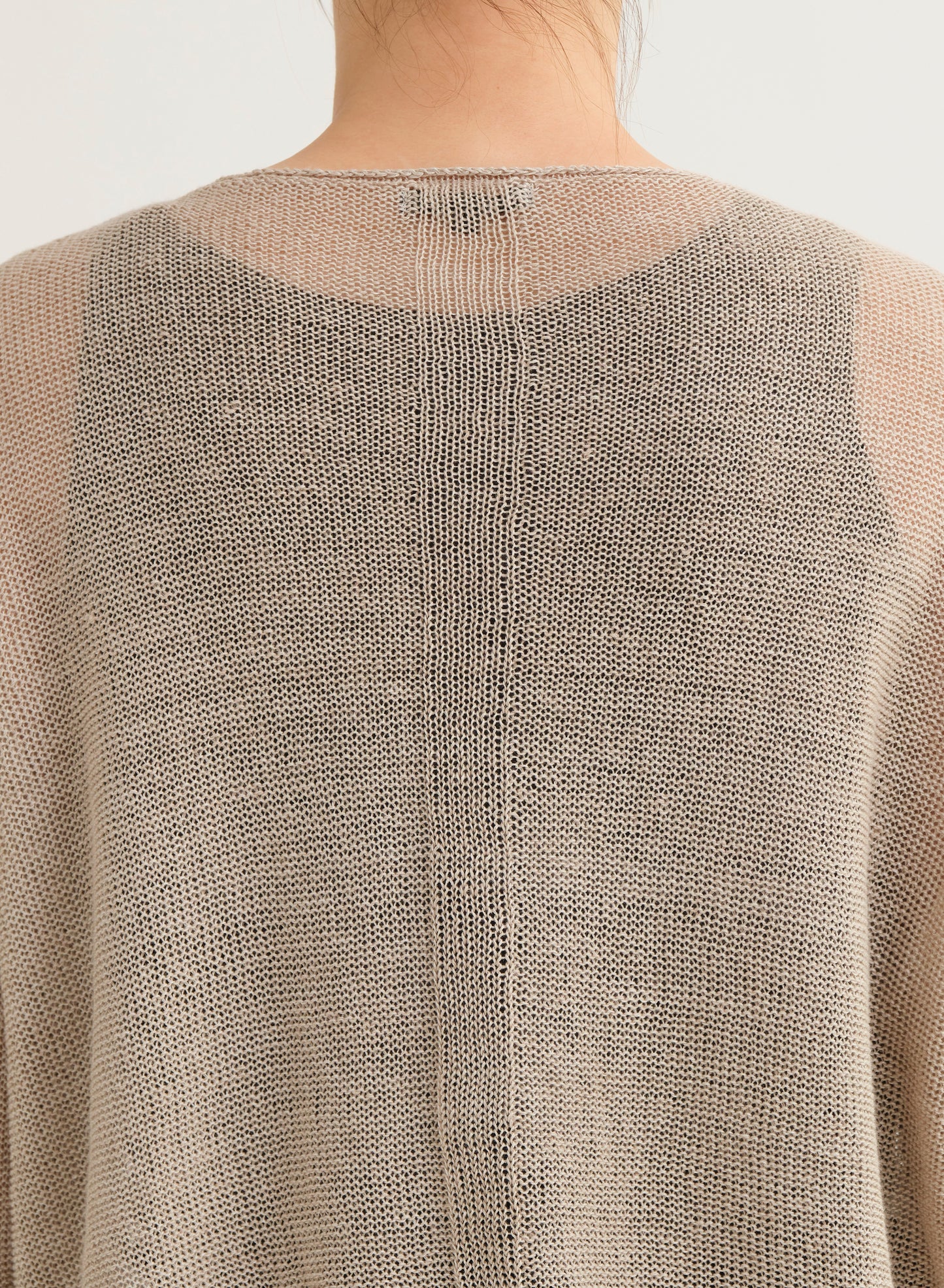 Pas De Calais Normandy Vintage Linen Pullover Natural-Pas De Calais-Thistle Hill