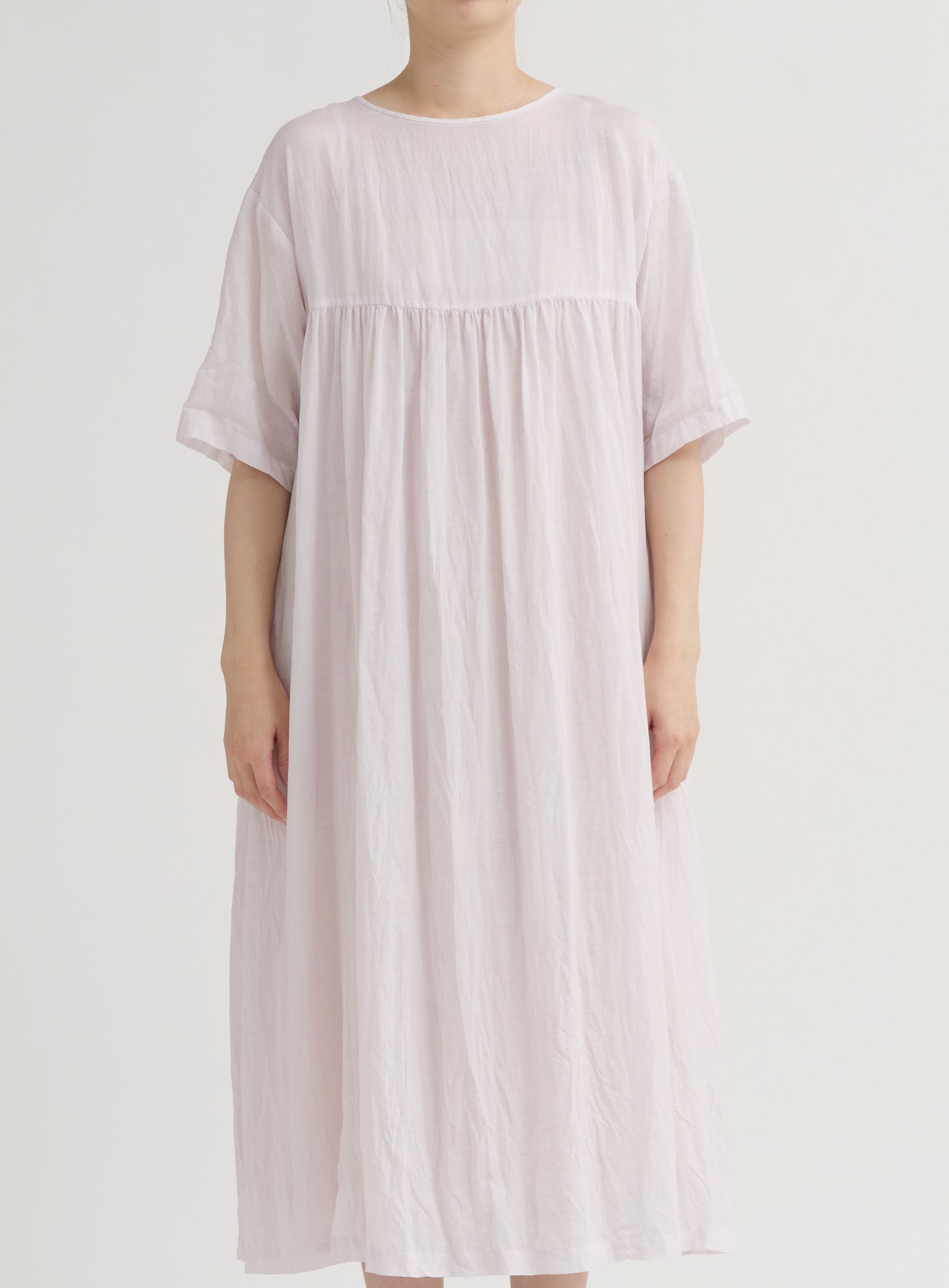 Pas De Calais Tencel Ramie Botanical Dye Dress Pink-Pas De Calais-Thistle Hill