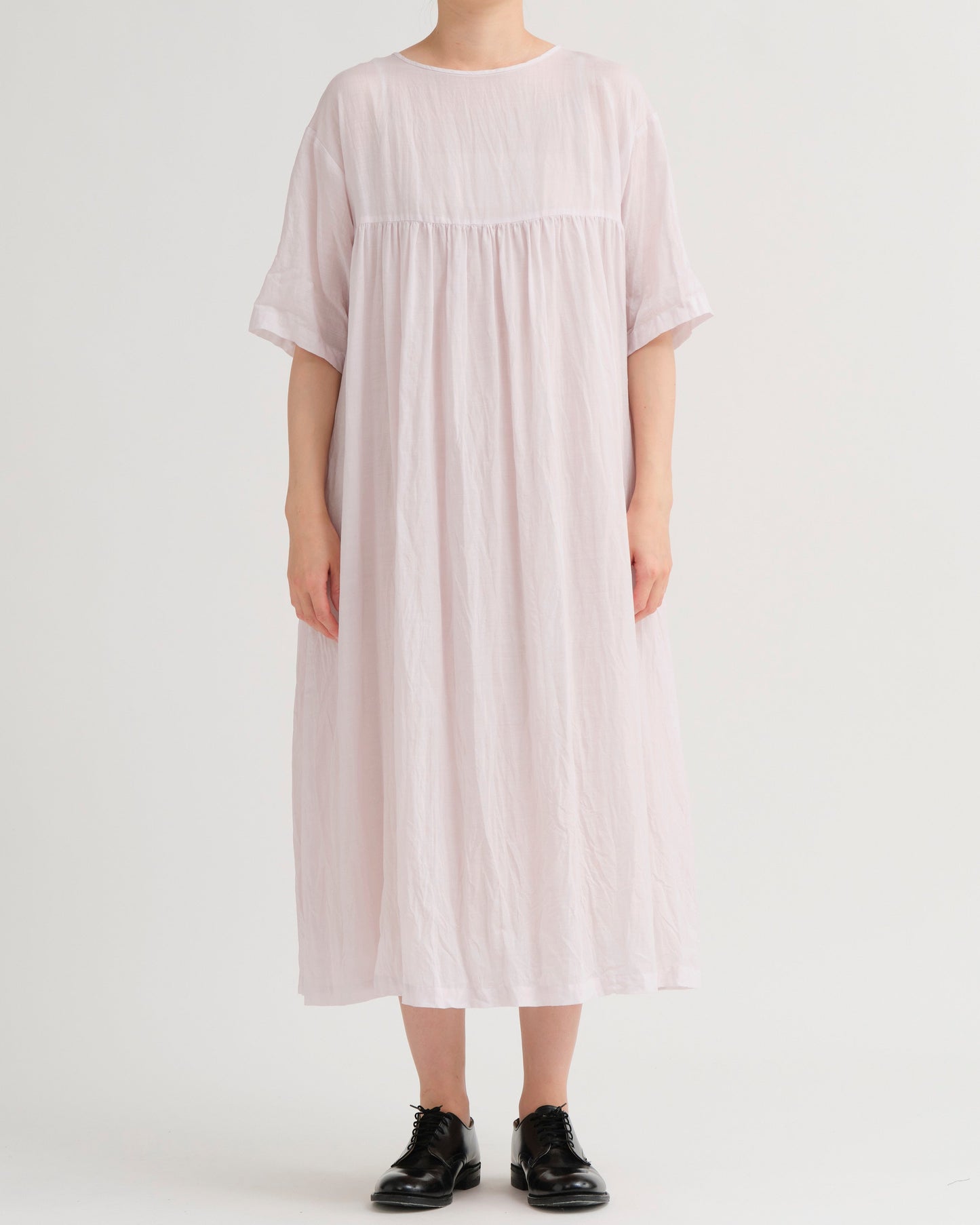 Pas De Calais Tencel Ramie Botanical Dye Dress Pink-Pas De Calais-Thistle Hill