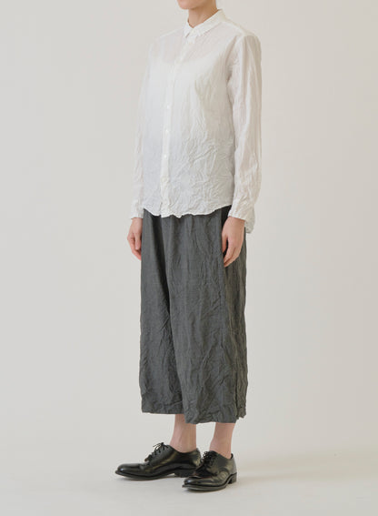 Pas de Calais Cotton Typewriter Blouse White-Pas De Calais-Thistle Hill
