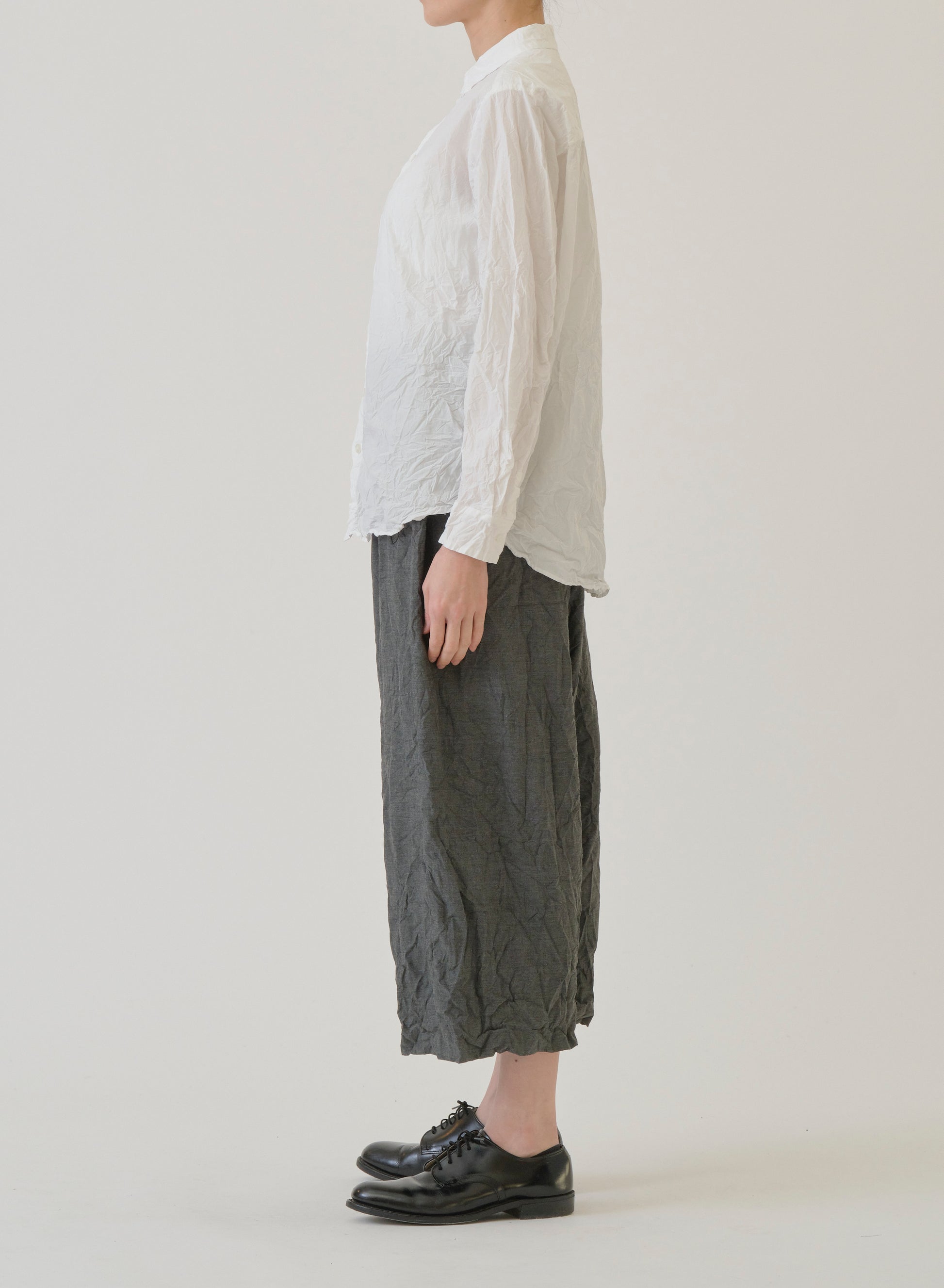 Pas de Calais Cotton Typewriter Blouse White-Pas De Calais-Thistle Hill