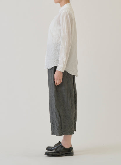 Pas de Calais Cotton Typewriter Blouse White-Pas De Calais-Thistle Hill