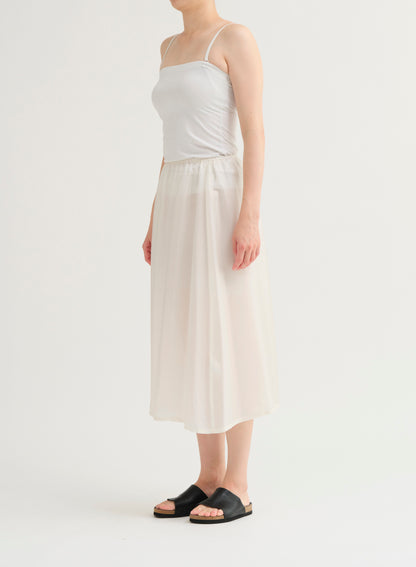 Pas De Calais Bemberg Taffeta Slip Under Skirt Ivory-Pas De Calais-Thistle Hill