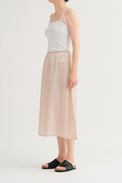 Pas De Calais Bemberg Taffeta Slip Under Skirt Pink-Pas De Calais-Thistle Hill