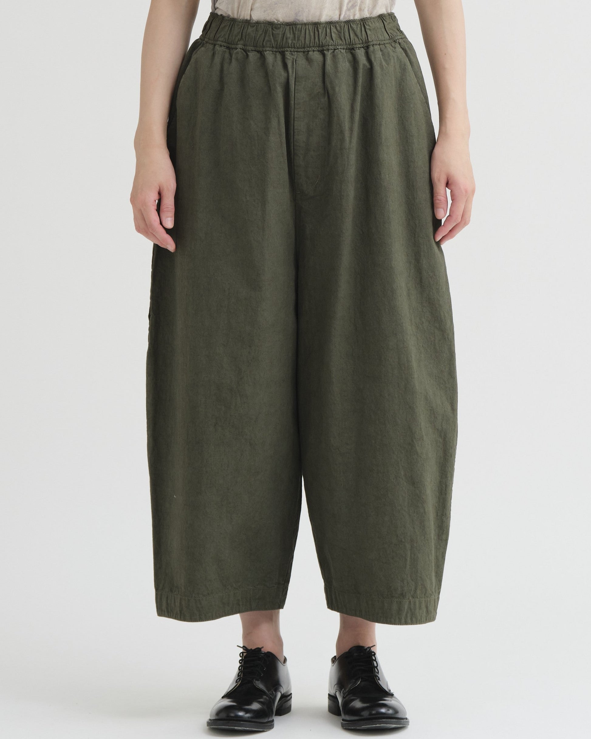 Pas De Calais CH Wide Pants Khaki-Pas De Calais-Thistle Hill