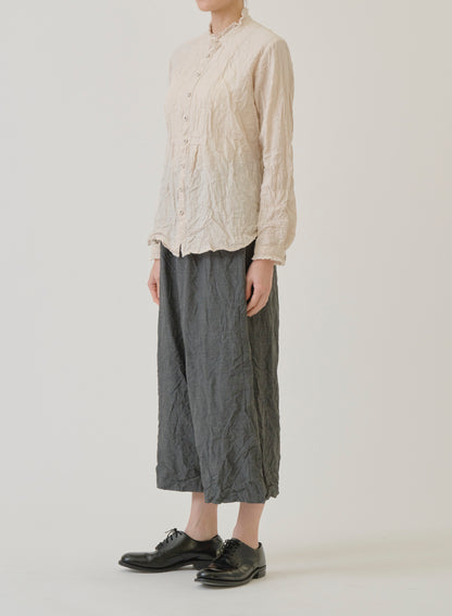 Pas de Calais Stretch Sarouel Pants Grey-Pas De Calais-Thistle Hill