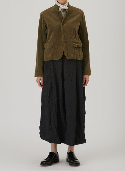 Pas De Calais Brushed Cotton Tailored Jacket Khaki-Pas De Calais-Thistle Hill