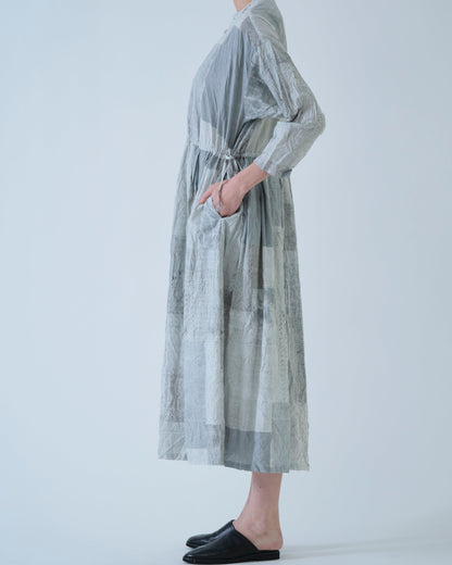 Pas de Calais Tsugihagi Print Dress Ivory-Pas De Calais-Thistle Hill