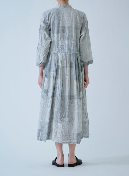 Pas de Calais Tsugihagi Print Dress Ivory-Pas De Calais-Thistle Hill