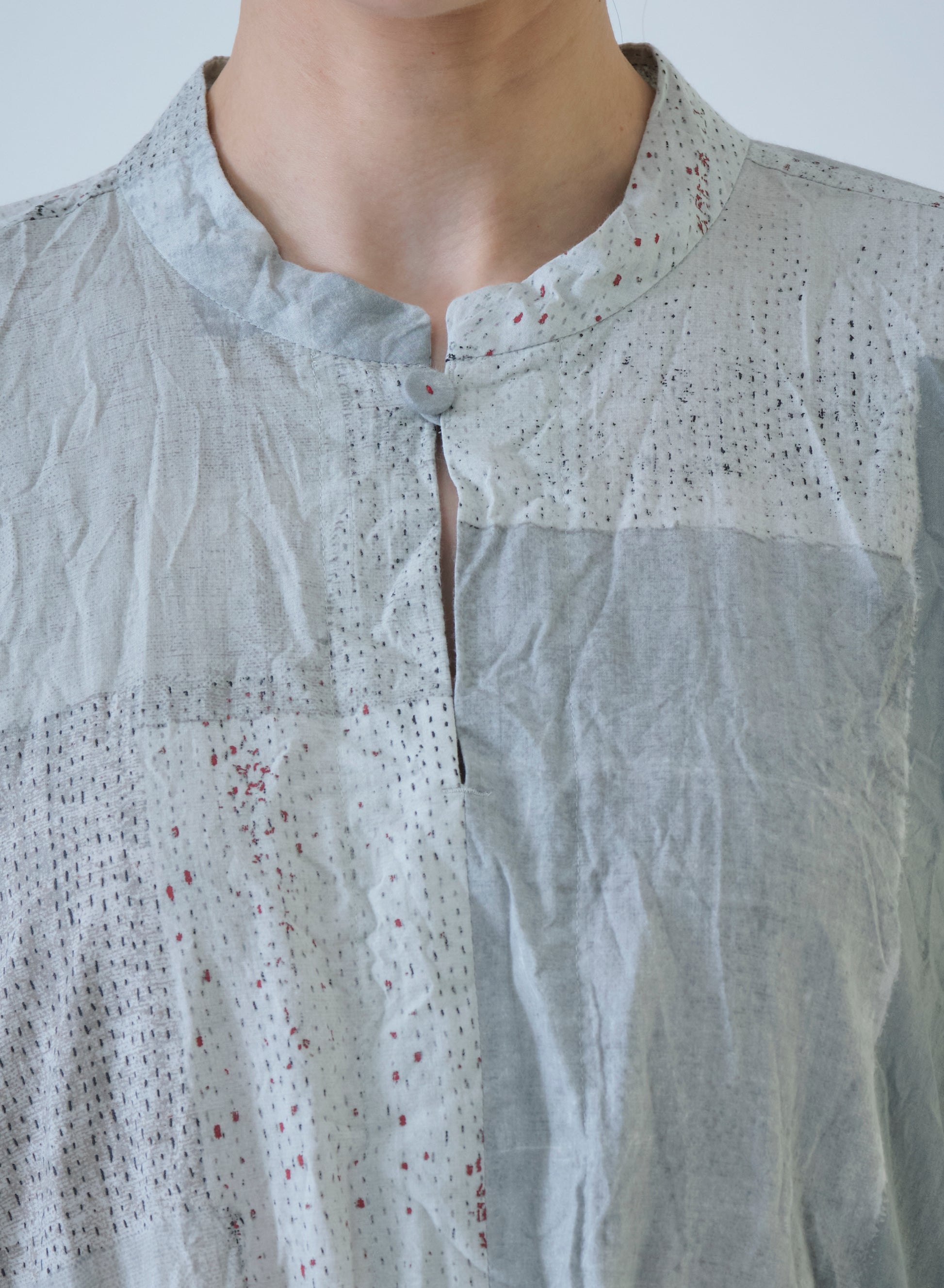 Pas de Calais Tsugihagi Print Dress Ivory-Pas De Calais-Thistle Hill