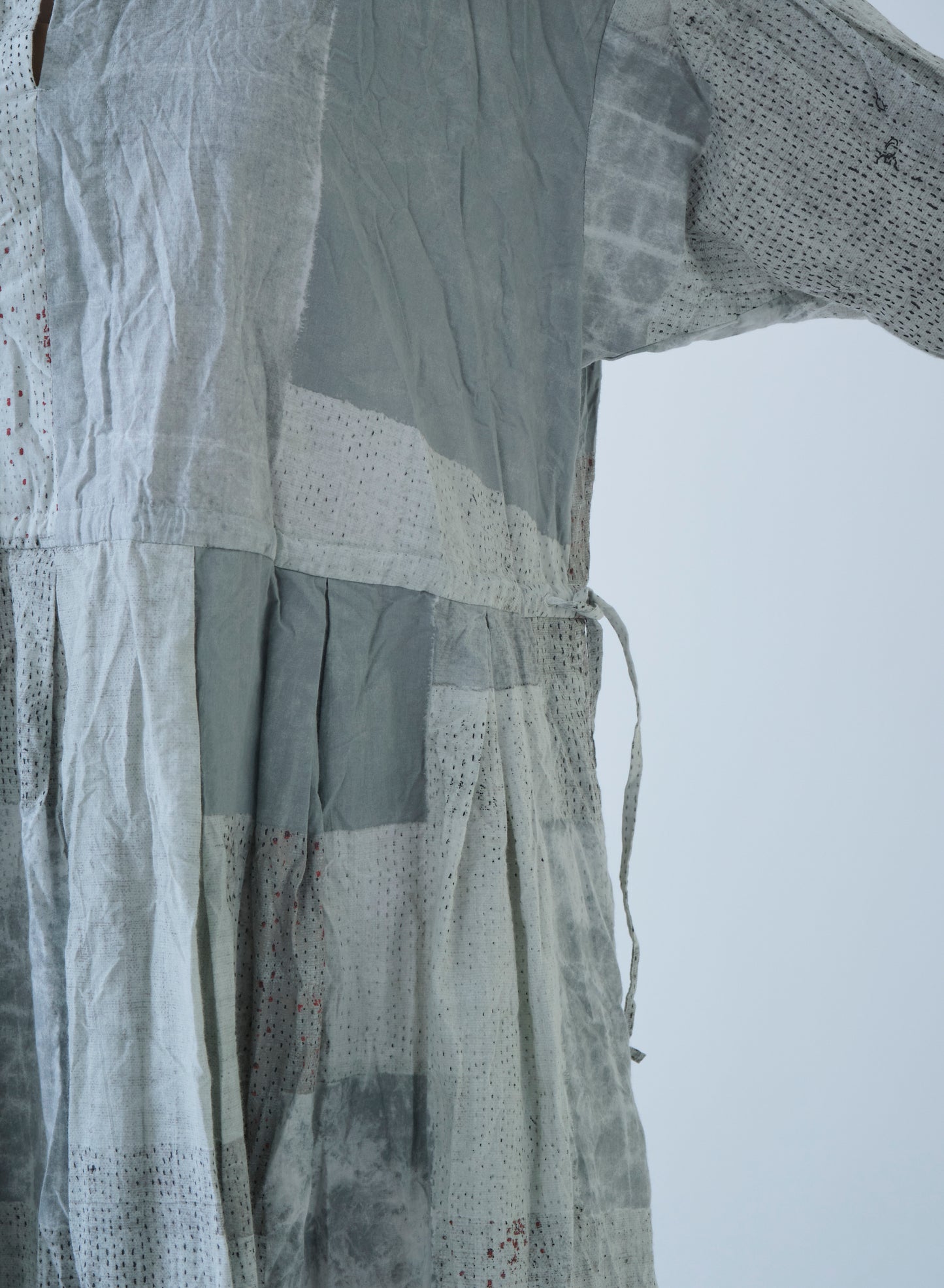 Pas de Calais Tsugihagi Print Dress Ivory-Pas De Calais-Thistle Hill