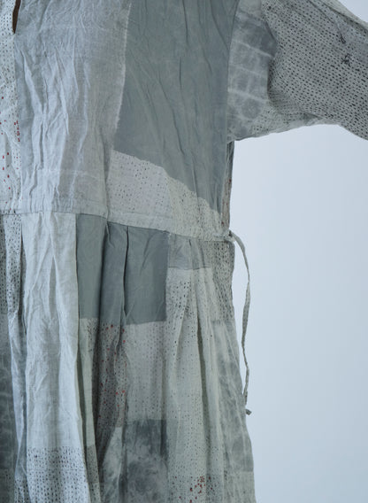 Pas de Calais Tsugihagi Print Dress Ivory-Pas De Calais-Thistle Hill