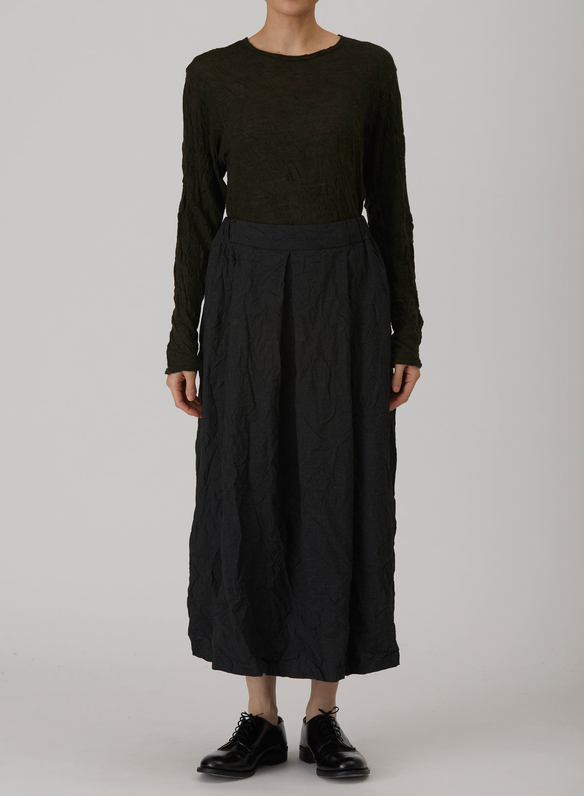 Pas De Calais Pinhead Skirt Charcoal-Pas De Calais-Thistle Hill