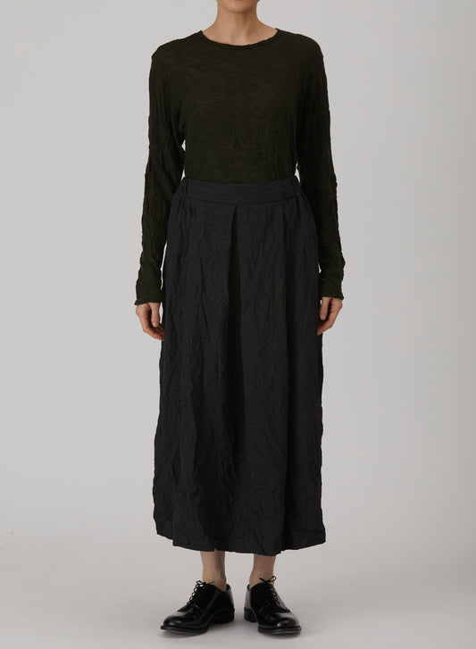 Pas De Calais Pinhead Skirt Charcoal-Pas De Calais-Thistle Hill