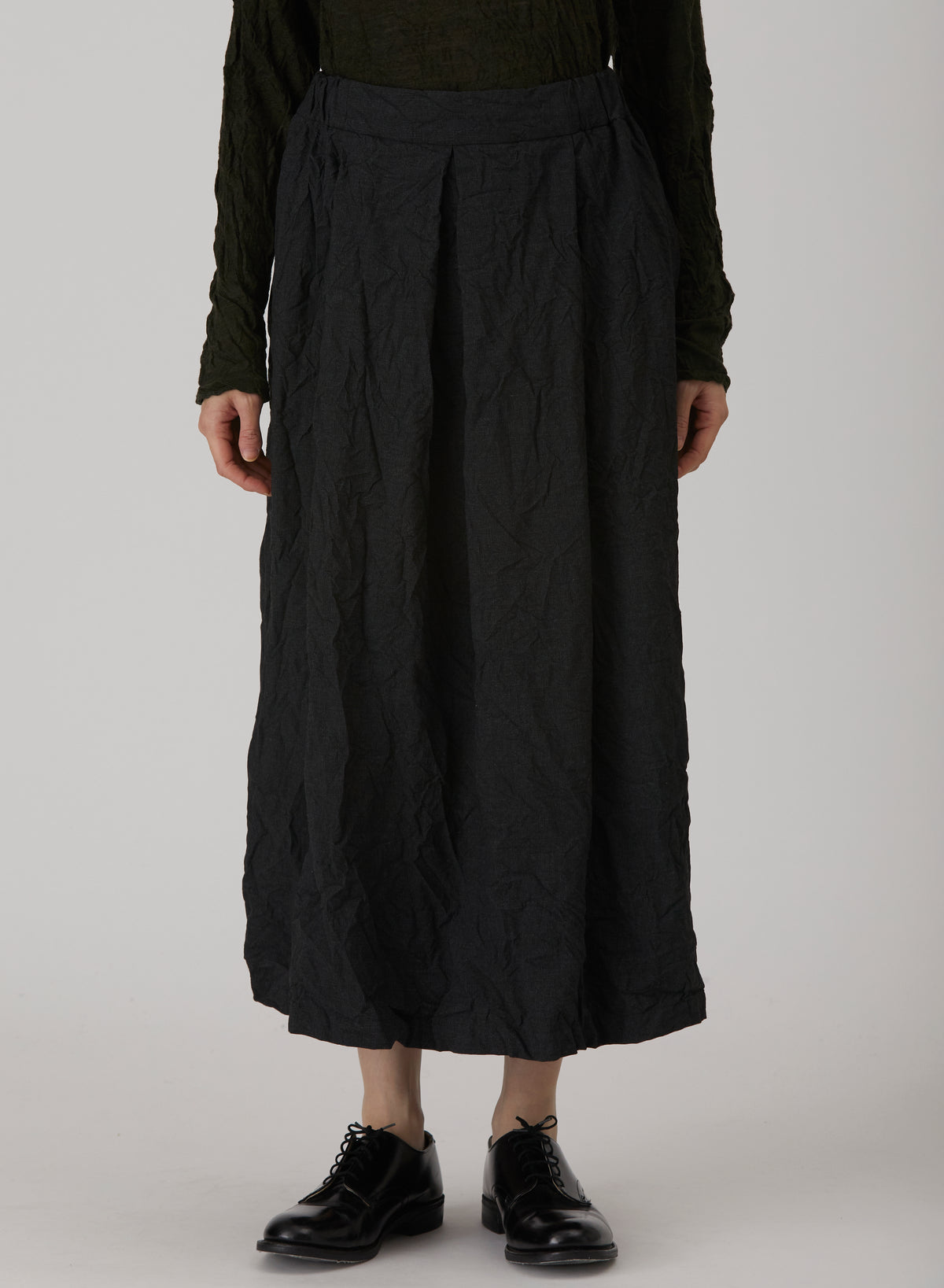 Pas De Calais Pinhead Skirt Charcoal-Pas De Calais-Thistle Hill