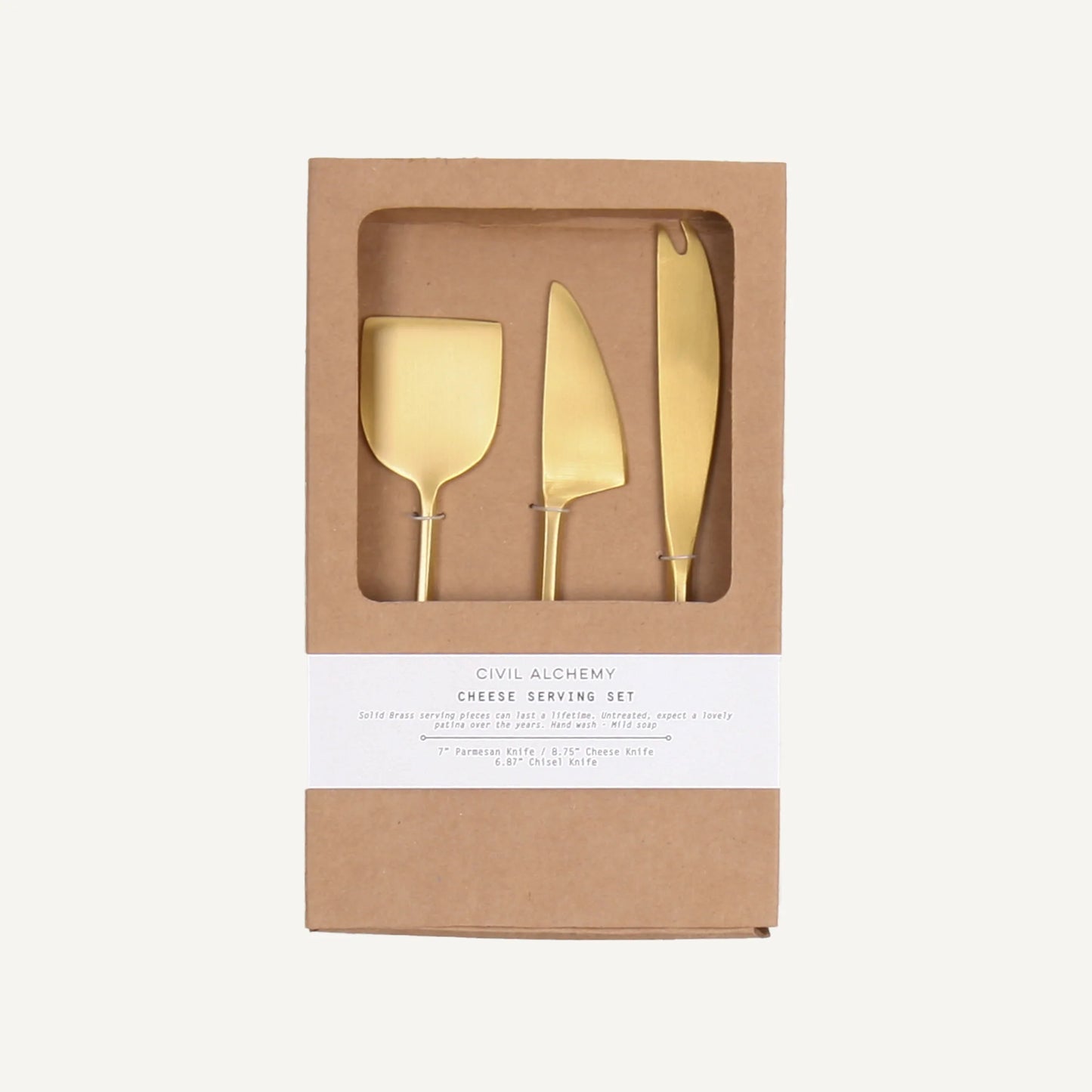 Brass Cheese Set-Civil Alchemy St. Louis-Thistle Hill