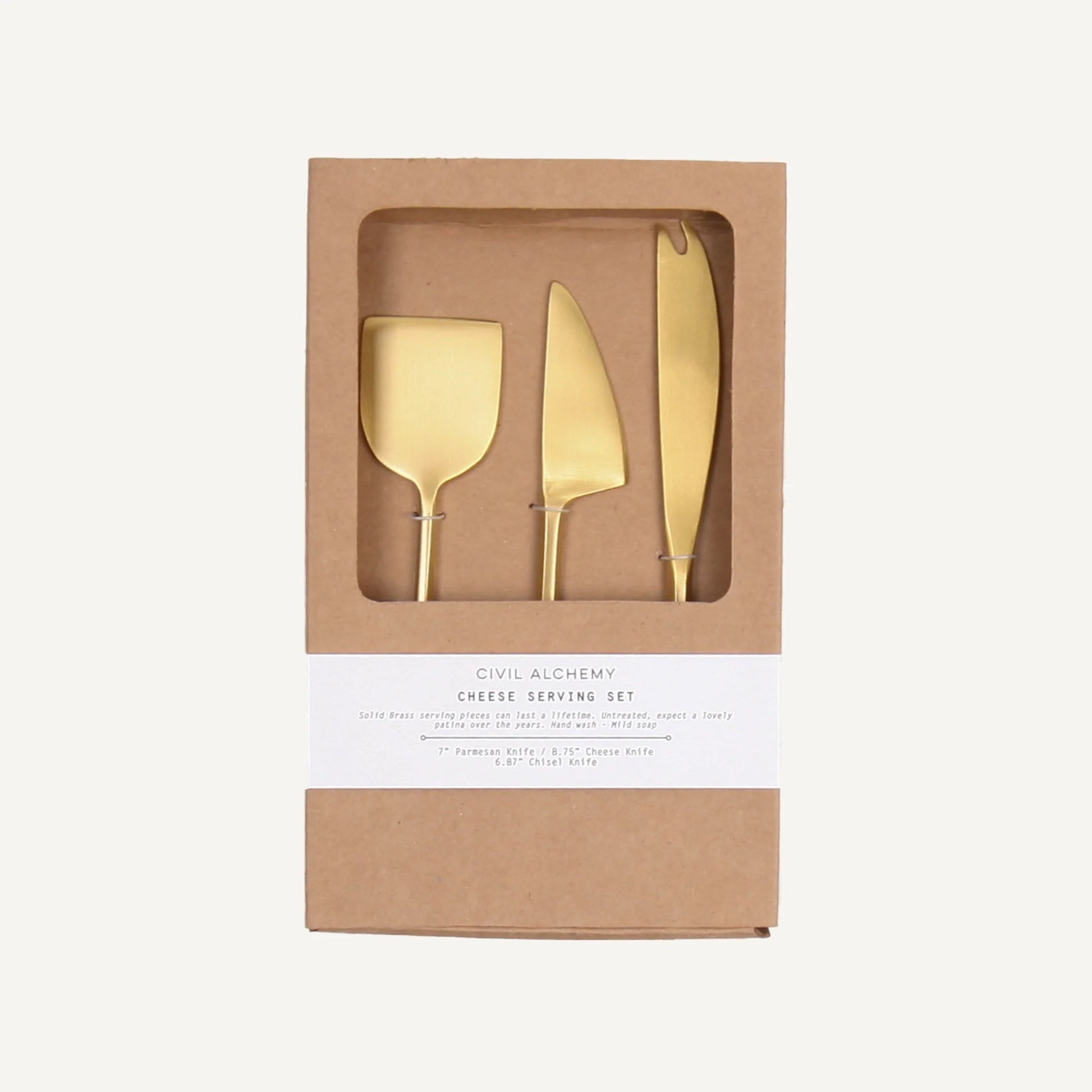 Brass Cheese Set-Civil Alchemy St. Louis-Thistle Hill