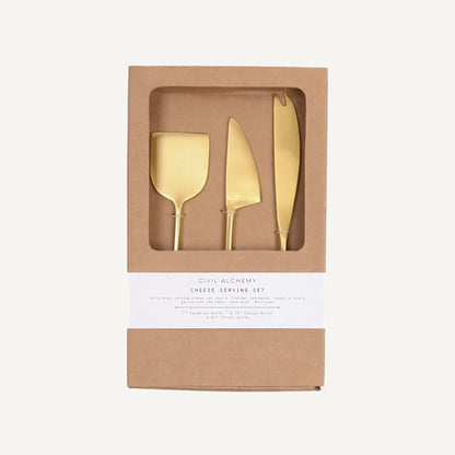 Brass Cheese Set-Civil Alchemy St. Louis-Thistle Hill