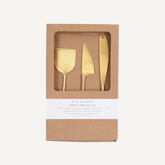 Brass Cheese Set-Civil Alchemy St. Louis-Thistle Hill