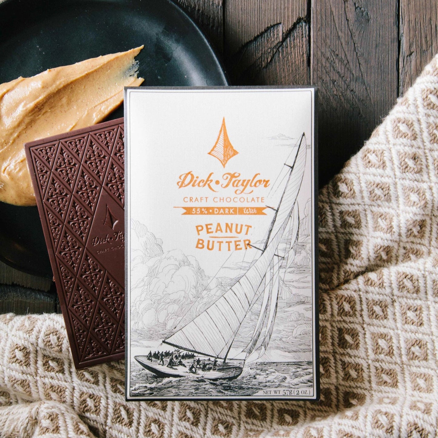 Dick Taylor Peanut Butter Dark Chocolate-Dick Taylor-Thistle Hill