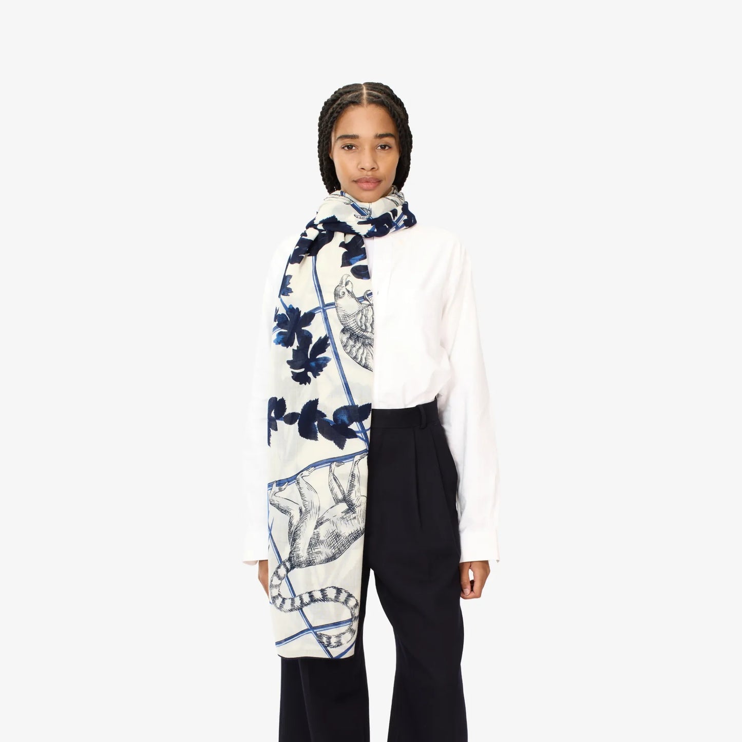 Inoui Editions Scarf 100 Paradisio Blue-Inoui Editions-Thistle Hill