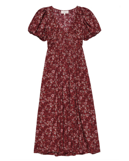 The Great The Gallery Dress Spice Mesa Foral Dress