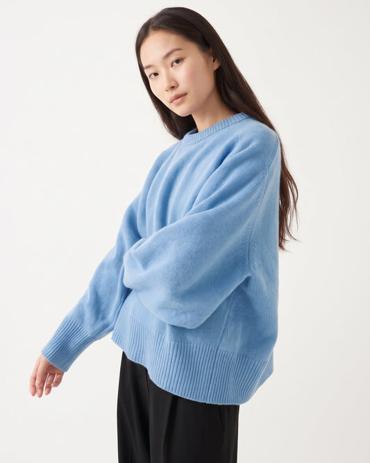 Sayaka Davis Balloon Sleeve Pullover Azure-Sayaka Davis-Thistle Hill