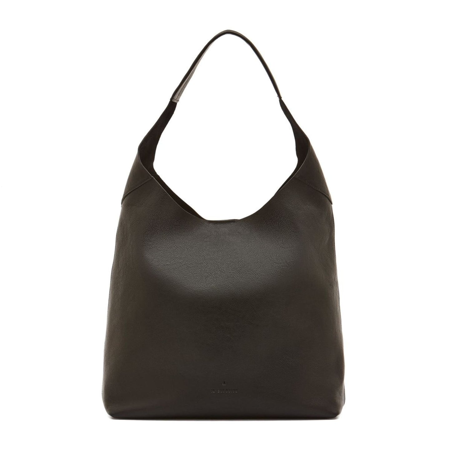 Il Bisonte Le Laudi Shoulder Bag in Vintage Leather Black-Il Bisonte-Thistle Hill