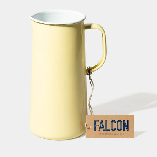 Falcon Enamelware 3 Pint Pitcher Buttermilk-Falcon Enamelware-Thistle Hill