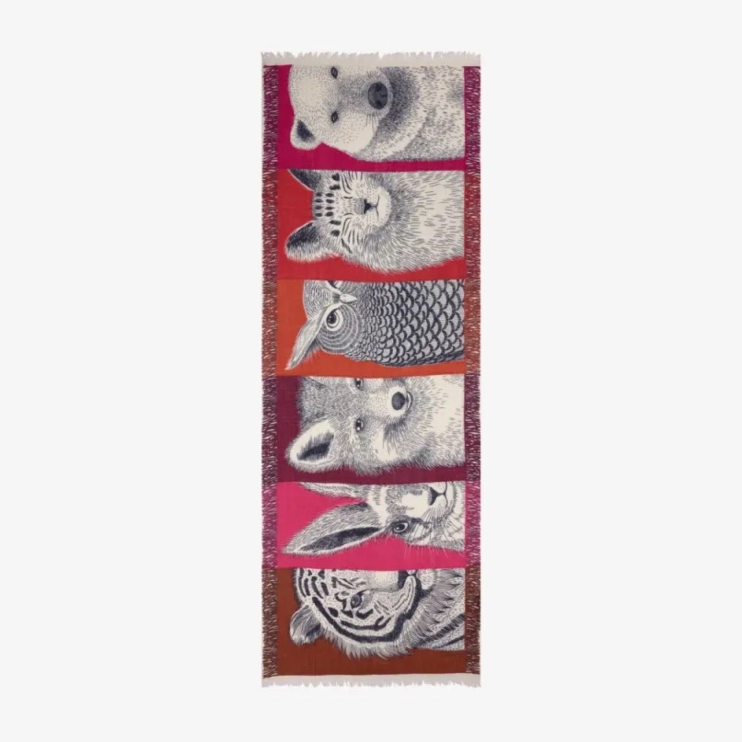 Inoui Editions Scarf 70 Freres Pink