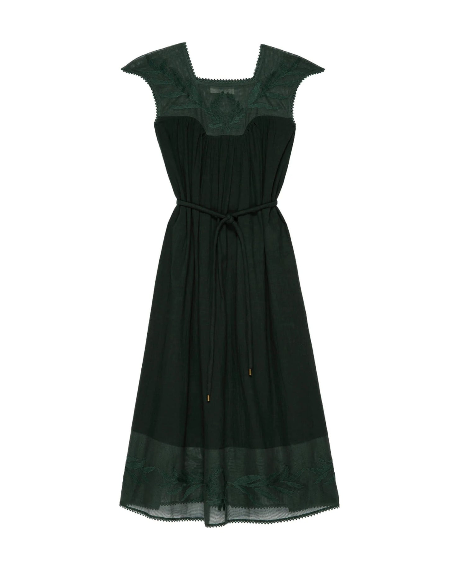 The Great Dawn Dress Vintage Moss