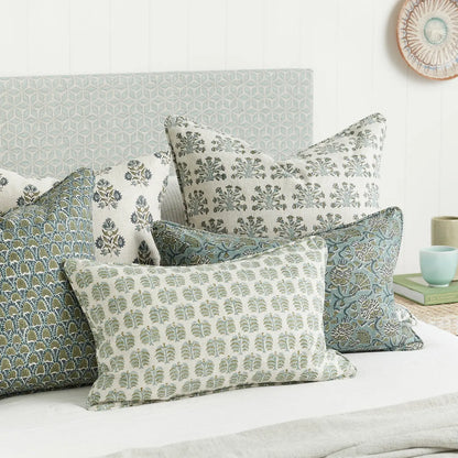 Walter G Samode Slate Linen Cushion-Walter G-Thistle Hill