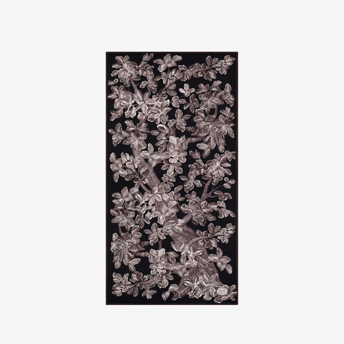 Inoui Editions 100 Arboris Black Scarf-Inoui Editions-Thistle Hill