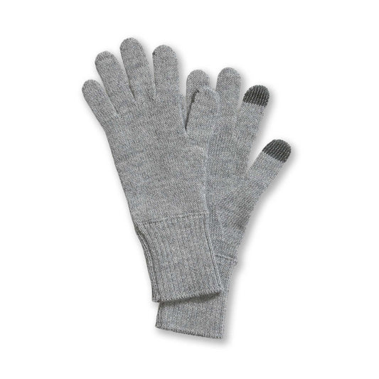 Alicia Adams Alpaca Ricki Gloves Light Grey-Alicia Adams Alpaca-Thistle Hill