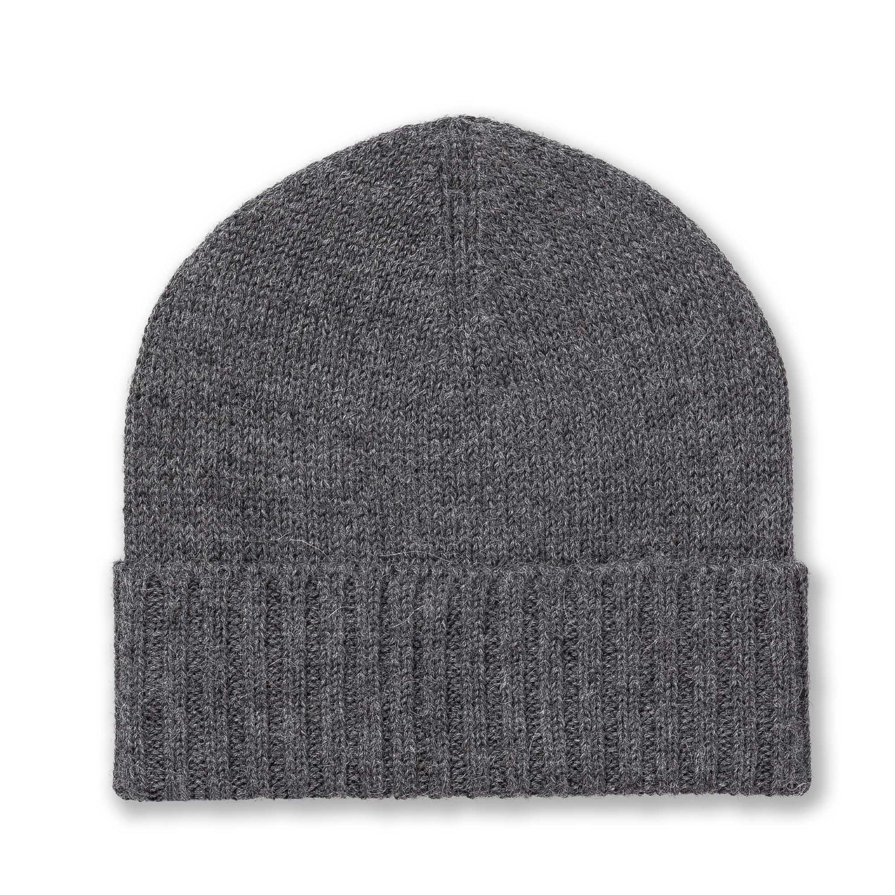 Alicia Adams Alpaca Rib Hat Grey-Alicia Adams Alpaca-Thistle Hill