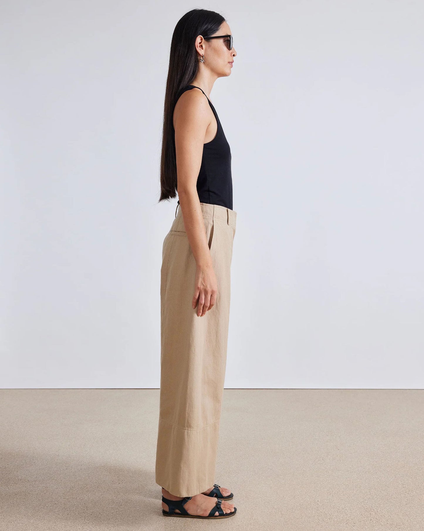 Apiece Apart Malou Wide Leg Pant Desert-Apiece Apart-Thistle Hill