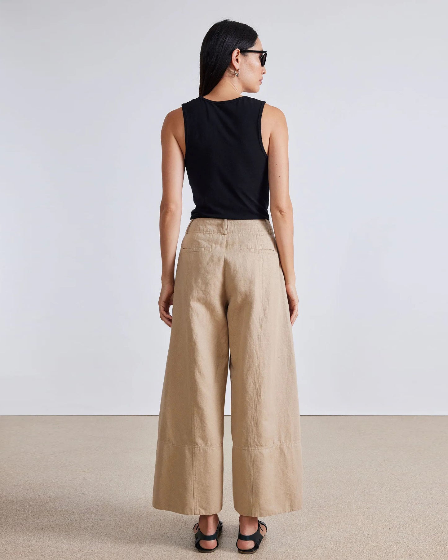 Apiece Apart Malou Wide Leg Pant Desert-Apiece Apart-Thistle Hill